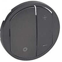 Legrand 065283 Enjoliveur Céliane pour Variateurs, Finition Graphite