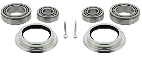MAPCO 46610 Radlagersatz pro Rad Vorne Außen: 45,2mm Innen: 35mm beinhaltet zwei Radlagersätze Kompatibel mit FORD TRANSIT MK-5 Bus E 1053115 92VX1K018AA 97VX1K018AA
