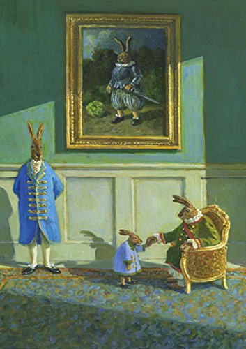 Inkognito Postkarte A6 • 15097 ''Opa Hase Künstler: Michael Sowa • Ostern