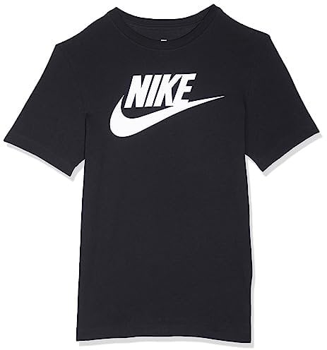 Nike Tee Icon Futura, Maglietta Uomo, Nero (black/White), S
