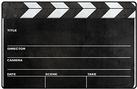 LIANCHENYI Filmrolle Film Board Teppich Anti-Rutsch-Fußmatten Teppich Bodenmatte für Wohnzimmer Schlafzimmer 78,7 x 50,8 cm, Polyester, Multi, 60 x 39 inch