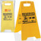Xtremeauto Motorhome Campervan Campsite Reserved Yellow Pitch Board Parking Sign