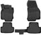Element Passgenaue Premium 3D Gummimatten Fussmatten passend für Skoda Karoq Scout, 2017-2024, 4 TLG, Schwarz