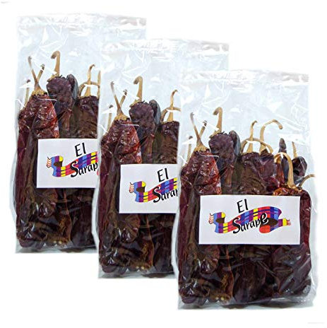 Chile seco Guajillo, 100% mexicanos - Pack 3 uds. 100g cada uno