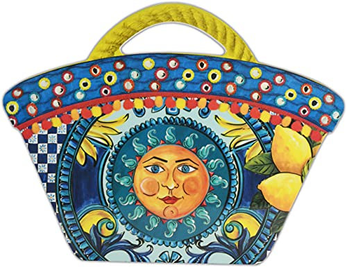 Baci Milano - Schneidebrett klein Coffa aus Melamin - 22,8 x 18 cm - JCOFF2.SIC03