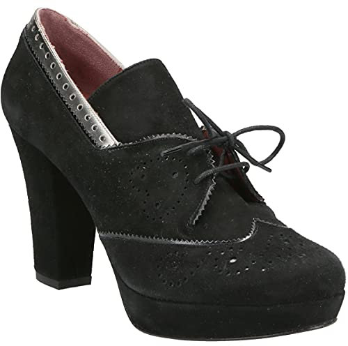 Paco Gil Pumps P2243, Rauleder, Schwarz, Damen EU 38,5