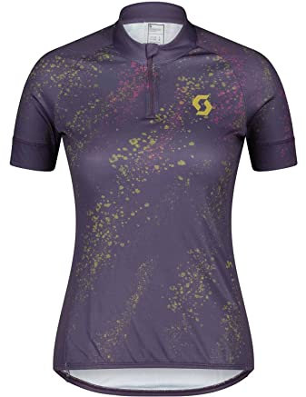 Scott Endurance 30 Damen Fahrrad Trikot kurz lila 2022: Größe: M (38/40)