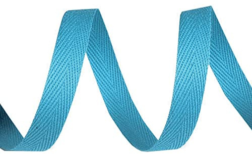 Köperband 1m x 10mm breit große Farbwahl Einfass- Nahtband Gurtband Baumwollband
