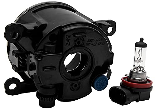 Riloer 1x Paquet Feux De Brouillard Avant, Compatible avec Peugeot 207, 307, 407, 607 avant Brouillard Lumière Lampe Avec Ampoule