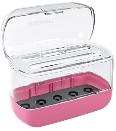 XINART Organizer Halter für Cricut Blades Klingen Aufbewahrungskoffer Werkzeug Zubehör (Rosa)