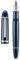 Jinhao X159 Blue Acrylic Fountain Pen Silver Trim, Large #8 Extra Fine Nib Office Pen Calligraphy Writing