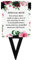 Angraves Special Mum Flower Memorial Remembrance Verse Plastic Coated Grave Graveside Card and Stand Stake