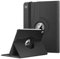 Rotate 360° Leather Stand Cover For Apple iPad 10th Generation 10.9'' Released in 2022 and Model Numbers are A2757, A2777, A2696 (Black)