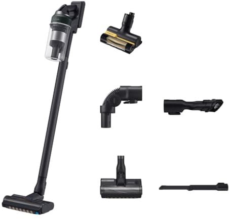 Samsung Jet 85 Pet Cordless Stick Vacuum Cleaner, Max 210W Suction Power with Pet Tool+ - Woody Green VS20C8522TN/EU