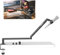 Low Profile Microphone Boom Arm, rubesee Adjustable Stick Mic Arm Stand with Desk Mount Clamp/Screw Adapter/Microphone Clip, Fully Rotatable Aluminum for Podcast/Streaming/Gaming/Office,(PL-1006)
