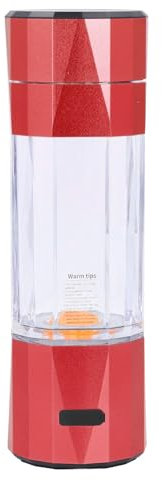 Botella de Agua de Hidrógeno, Máquina Ionizadora de Agua de Hidrógeno Portátil Recargable con Tecnología SPE PEM, Generador de Botella de Agua de Hidrógeno 6000-8000ppb, 208 Ml