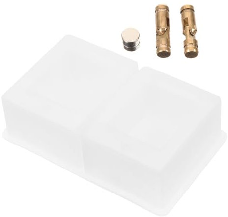 PLAFOPE Rechteckige Silikonform für Selbstgemacht Rings Aufbewahrungsbox Leicht zu Reinigen Minimalistisches Design für Schmuckherstellung und Kleine Accessoires