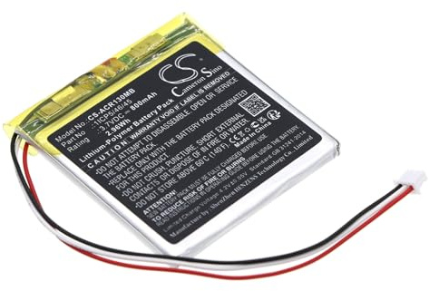 Battery For Angelcare AC1300, AC1300-D, AC1320 Monitor, 1ICP5/46/45,
