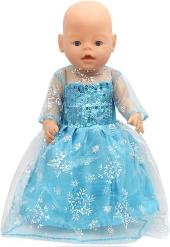 New Age Devi - 43 cm Prinzessinkleid für Anna und Elsa - perfekt für Ihre Puppe!
