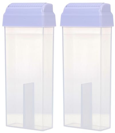 Baluue Hair Removal Wax Bottle Leakproof Storage Container for Dehairing Wax Travel-Friendly Mini Size Cosmetic Holder Compact and Lightweight Storage Case