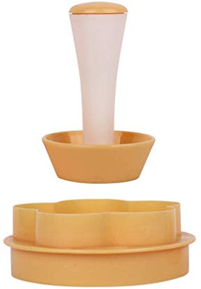 Emporte-pièce pour tartelettes et coquilles - Motif fleur - Rond - Pour cupcakes