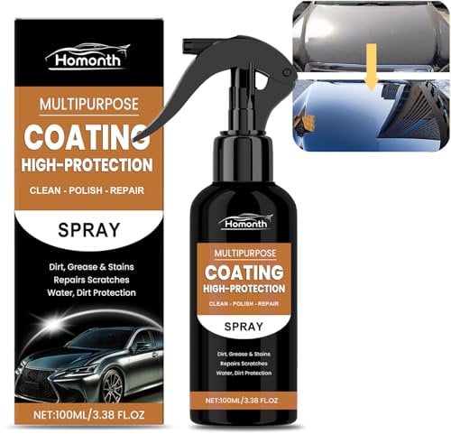 Turbo Shine, 3 in 1 High Protection Spray, Turbo Shine Nano Repair & Protective Coating Spra-y, Turb-o Shin-e Ca-r Polish, Fast Turb-os Spray Paint for Cars, Ca-r Paint Wax Polishing Spra-y