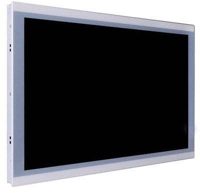 HUNSN 21.5 TFT LED Industrial Panel PC, High Temperature 5 Wire Resistive Touch Screen, I7 1255U, Windows 11 / Linux Ubuntu, PW30, VGA, HDMI, 2 x LAN, 2 x COM, 8G RAM, 128G SSD