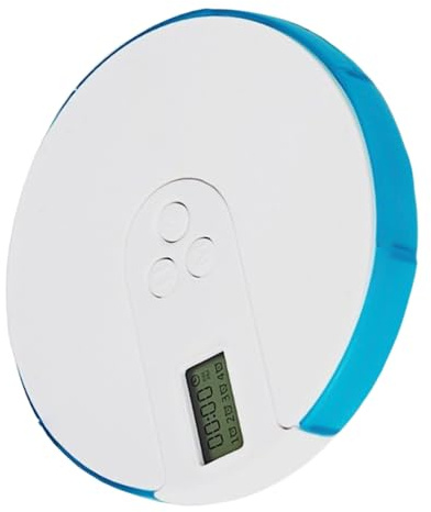 Automatischer Pillenspender für ältere Menschen mit Alarm, | Großes Digitaldisplay, bis zu 4 Alarme/Tag tragbarer Tablet-Box für 7-Tage-Spe