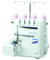 Juki MO-1000 Overlock-Maschine mit automatischem Einfädeln und Nadeln, Metall, Weiß, 33 x 28 x 31 cm