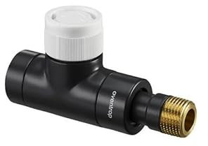 Oventrop Thermostatventil Baureihe E DN 15, 1/2, PN 10, Durchgang anthrazit