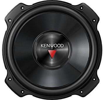 Kenwood KFC-PS3016W Subwoofer mit Polypropylen Membran und geprägtem Rautenmuster 300 mm schwarz