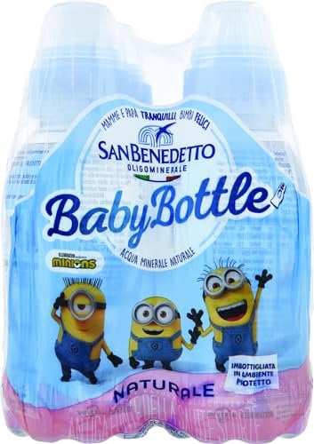 SAN BENEDETTO agua bebé 24 botellas de un litro naturales 12:25