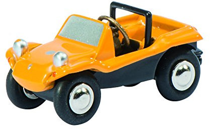 Schuco 450572500 - Piccolo Volkswagen Beach Buggy, Auto Und Verkehrsmodell, GElb/Schwarz