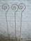 3 Stück, Gartenstab Schnecke, Rankstab, Rosenstab, Rost,150 cm, Eisen