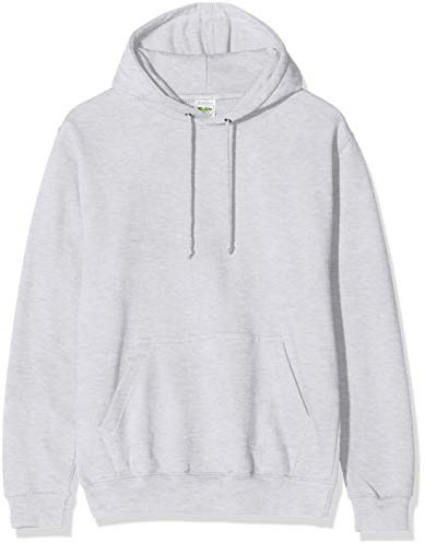 AWDis Men's College Hoodie, Grey (Ash), X-Small