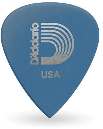 D'Addario Duralin Precision Guitar Picks, Medium/Heavy, 100 pack