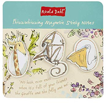 Roald Dahl Magnetic Sticky Notes (3 Pk)