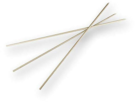 Holz-Spieße, 40cm x 5mm, Buchenholz, 200 St