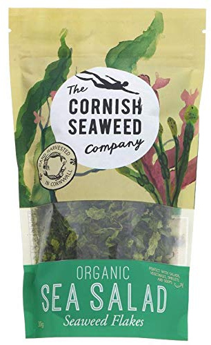 Cornish Seaweed Company Organic sea Salad 30g (Pack of 5)
