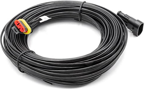 vhbw Niederspannungs-Kabel Ersatz für Husqvarna 580 43 38-01, 579 82 51-01 für Mähroboter - Transformator Kabel, 20 m