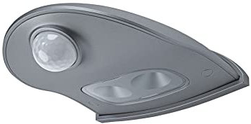 LEDVANCE LED Batteriebetriebene Leuchte, Leuchte für Außenanwendungen, Bewegungssensor, Tag-Nacht-Sensor, Kaltweiß, 102,5 mm x 92,4 mm x 36,5 mm, Door LED Down