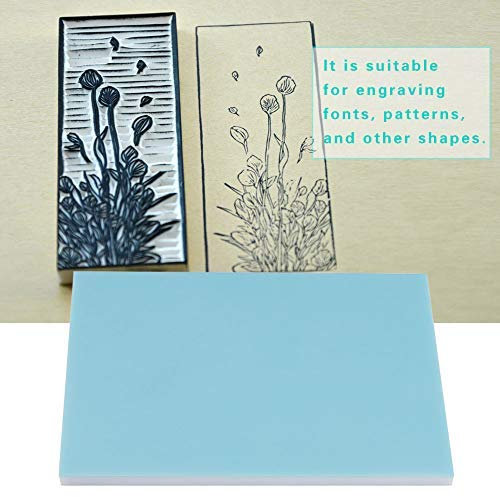 Gummistempel, Schnitzblöcke, weicher Gummi-Stempel, quadratisch, für Anfänger und Profis