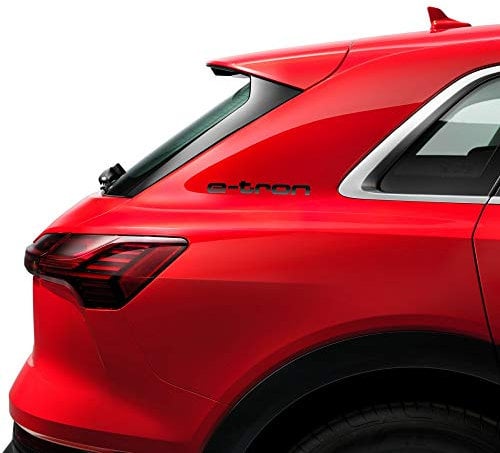 Audi 4KE064317Y9B Dekorfolien E-Tron Schriftzug Aufkleber, Schwarz
