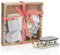 COM-FOUR® 10-teiliges Set Premium Weihnachts-Anhänger für den Weihnachtsbaum, winterliche Anhänger als Baumbehang, Weihnachtsschmuck oder Geschenk-Anhänger (silberfarben - 10 Stück)