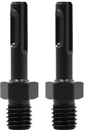 Adaptateur de foret de carotte BRSCHNITT 2 pièces M14 filetage mâle à tige SDS Plus pour perceuse électrique à marteau diamant