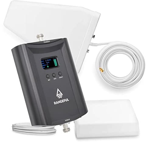 Rangeful Lance 500 V4G-H Amplificatore del Segnale GSM/LTE Ripetitore 2G/4G Amplificatore Radio Mobile 900/1800MHz Ripetitore per Telefoni Cellulari