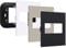 VEMER VE786500 NOW IRIDE/AROS - Kit ClickON Living Now Bticino compatibile con Cronotermostato Iride e Termostato Aros di Vemer, Frontalini Colore Bianco, Nero e Sabbia