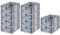 SuperSparSet 10x Eurobox NextGen Insight Cover | HxBxT 17x30x40 | 16 Liter | Niedrig/Blau | Eurobehälter, Transportbox, Transportbehälter, Stapelbehälter