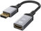 8K Displayport vers HDMI Adaptateur, DP 1.4 (source) vers HDMI 2.1 (moniteur) Adaptateurs Mâle vers Femelle Prenant en Charge la Résolution ultra 8K 60HZ 4K 120HZ pour Dell, Lenovo, AMD et Plus