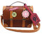 PIUMOJ Harry Umhängetasche, Harry Handtasche Leder Tasche, Wizard Messenger Bag, Potter Tasche mit Verstellbarer Schultergurt für Den Täglichen Gebrauch Verwendet, Braun
